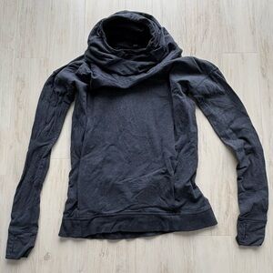 Lululemon navy Cowl Neck Sweatshirt